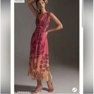NWT Verb by Palavi Singhee XS Midi Sleeveless‎ Dress